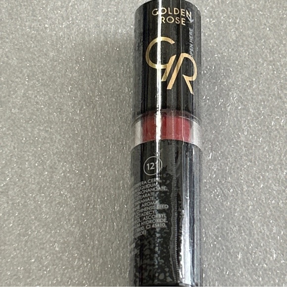 GR GOLDEN ROSE Lipstick Matte Velvet Lipstick 121 new MANUFACTURED SEALED (RED) - Picture 6 of 7